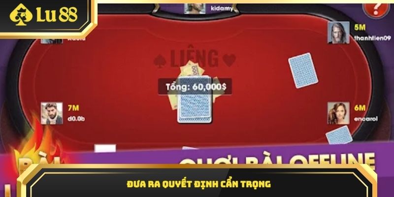 Đưa ra quyết định cẩn trọng